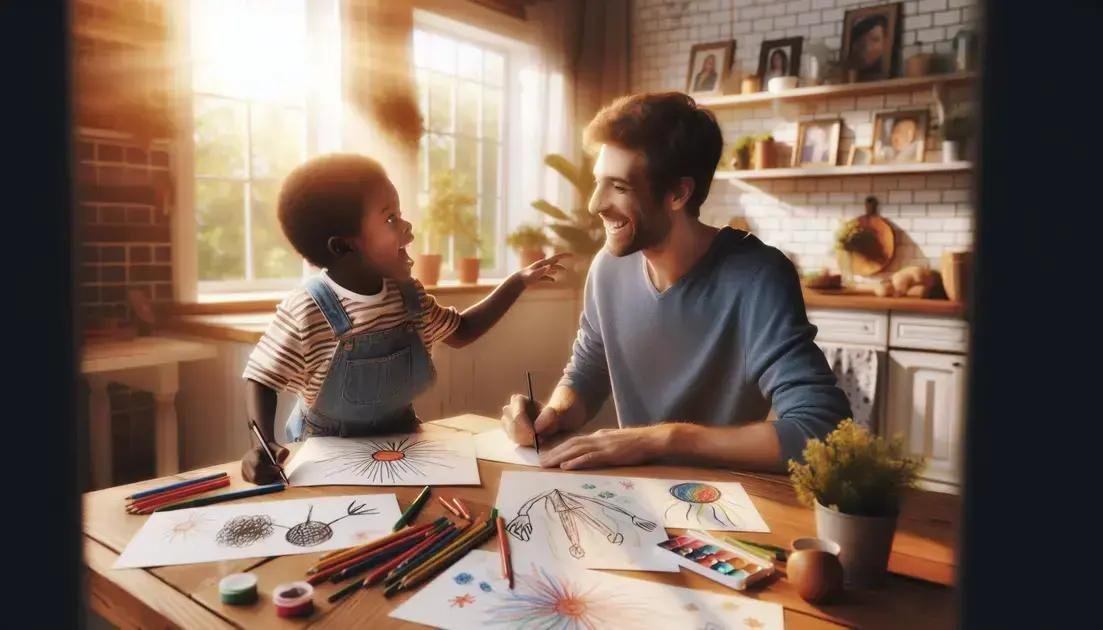 Deixe Seu Filho Ensinar Você a Desenhar – O Que Isso Revela Sobre Ele?