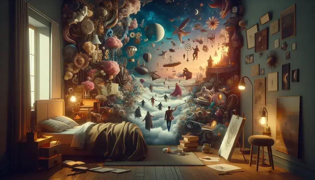 Desenhando Sonhos: Como Ilustrar o Que Você Vê Enquanto Dorme