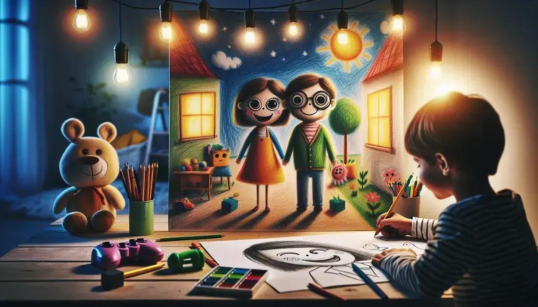 O Primeiro Retrato: Como as Crianças Enxergam Seus Pais Quando Desenham