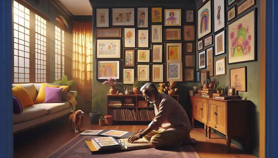 Os Rabiscos da Infância Que Viram Arte: Como Guardar e Valorizar os Primeiros Desenhos do Seu Filho